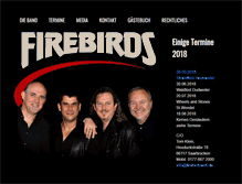Tablet Screenshot of firebirdsweb.de